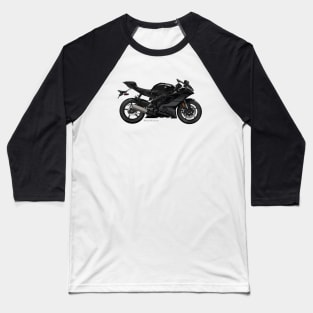 Yamaha R6 20 black, s Baseball T-Shirt